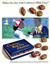 This is an image of Vintage Reproduction of Cadbury's Milk Tray 297301
