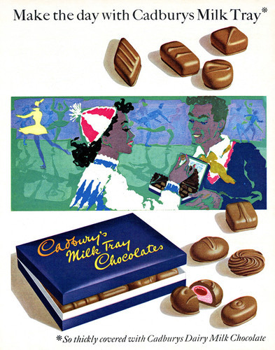 This is an image of Vintage Reproduction of Cadbury's Milk Tray 297301