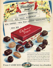 This is an image of Vintage Reproduction of Cadbury's Milk Tray 297312