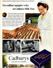 This is an image of Vintage Reproduction of Cadbury's Milk Tray 297317