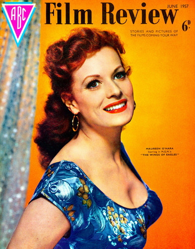 This is an image of Vintage Reproduction of Maureen Ohara 297325