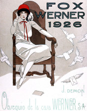 This is an image of Vintage Reproduction of Fox Werner 297332