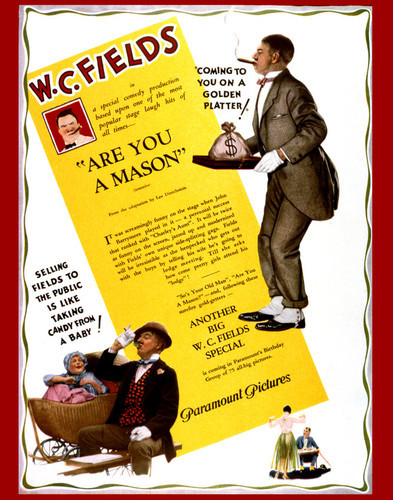 This is an image of Vintage Reproduction of W.C. Fields 297339