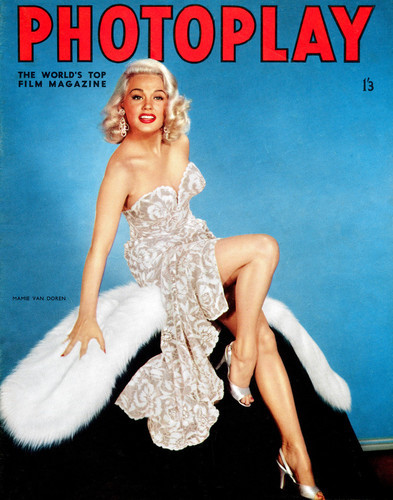 This is an image of Vintage Reproduction of Mamie Van Doren 297345