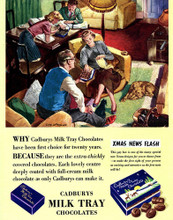 This is an image of Vintage Reproduction of Cadbury's Milk Tray 297346