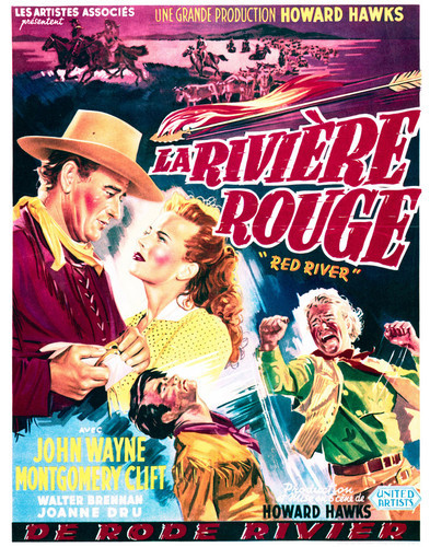 This is an image of Vintage Reproduction of La Riviere Rouge 296474