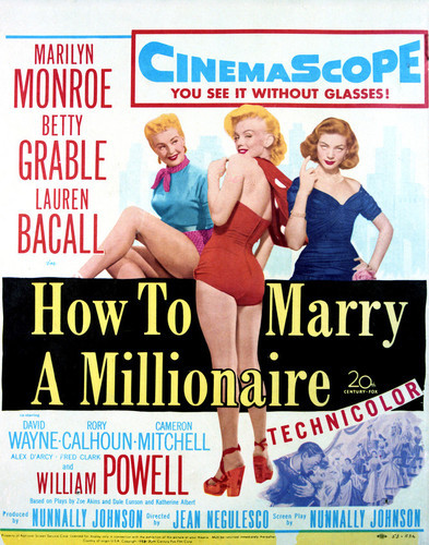 This is an image of Vintage Reproduction of How to Marry a Millionaire 297000