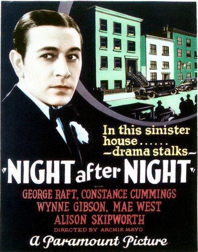 This is an image of Vintage Reproduction of Night After Night 296956