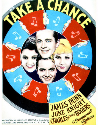 This is an image of Vintage Reproduction of Take a Chance 296959
