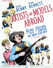 This is an image of Vintage Reproduction of Artists and Models Abroad 296972