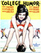 This is an image of Vintage Reproduction of College Humor 296994