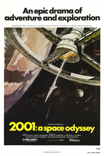 This is an image of Vintage Reproduction of 2001 a Space Odyssey 295107