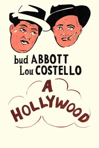 This is an image of Vintage Reproduction of Bud Abbot and Lou Costello in Hollywood 295113