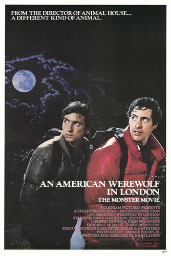 This is an image of Vintage Reproduction of American Werewolf in London 295127