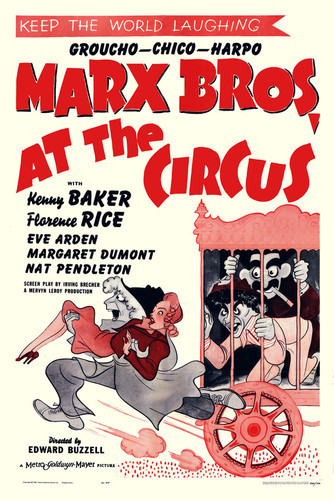 This is an image of Vintage Reproduction of At the Circus 295136