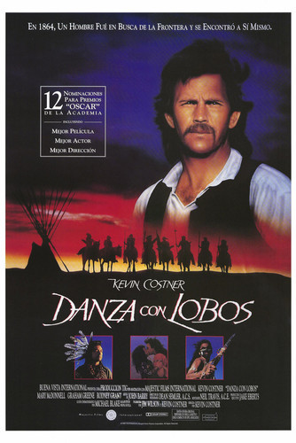 This is an image of Vintage Reproduction of Dances with Wolves 295187