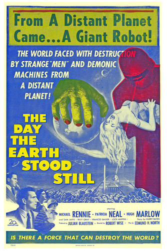 This is an image of Vintage Reproduction of The Day the Earth Stood Still 295201