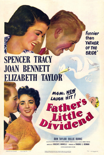 This is an image of Vintage Reproduction of Father's Little Dividend 295350