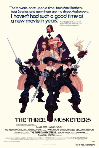 This is an image of Vintage Reproduction of The Three Musketeers 295360