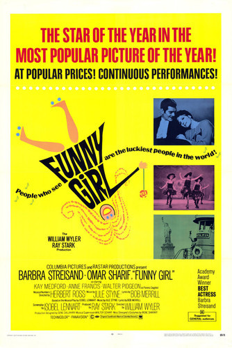 This is an image of Vintage Reproduction of Funny Girl 295367