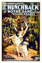 This is an image of Vintage Reproduction of Hunchbank of Notre Dame 295380