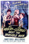 This is an image of Vintage Reproduction of Abbott and Costello Meet the Invisible Man 295387