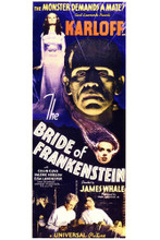 This is an image of Vintage Reproduction of Bride of Frankenstein 295393