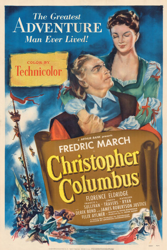 This is an image of Vintage Reproduction of Christopher Columbus 295056