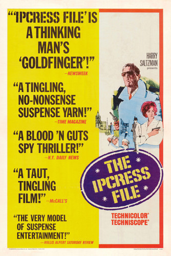 This is an image of Vintage Reproduction of The Ipcress File 295079