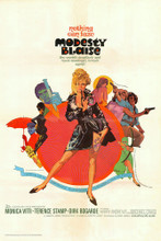 This is an image of Vintage Reproduction of Modesty Blaise 295087