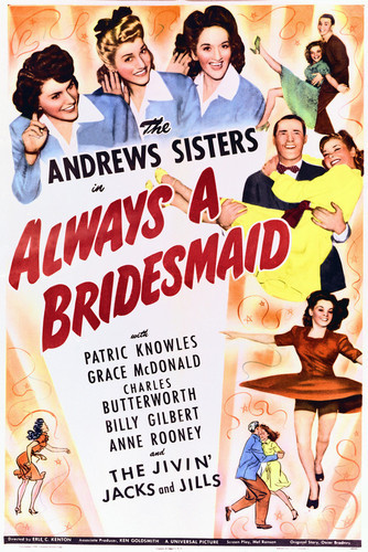 This is an image of Vintage Reproduction of Always a Bridesmaid 295190