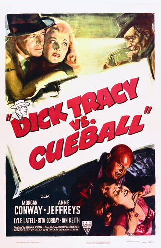 This is an image of Vintage Reproduction of Dick Tracy Vs Cueball 295202