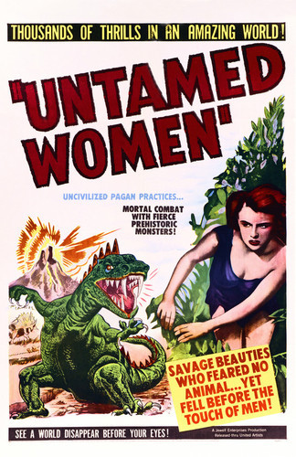 This is an image of Vintage Reproduction of Untamed Women 295211