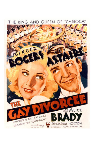 This is an image of Vintage Reproduction of The Gay Divorcee 295229