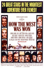 This is an image of Vintage Reproduction of How the West Was Won (1962) 295287