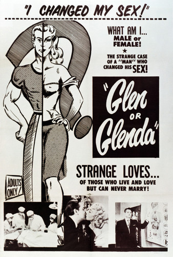 This is an image of Vintage Reproduction of Glen or Glenda 295305