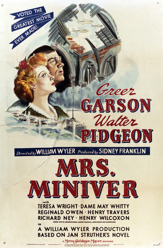 This is an image of Vintage Reproduction of Mrs. Miniver 295324