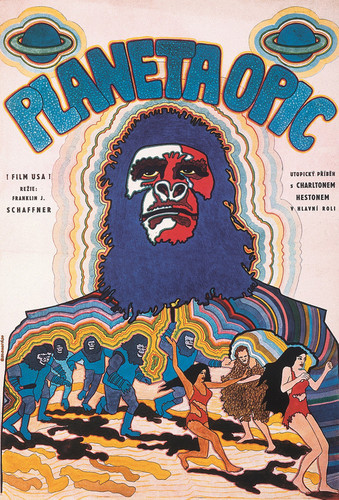 This is an image of Vintage Reproduction of Planet of the Apes 295842