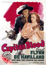 This is an image of Vintage Reproduction of Captain Blood 295854