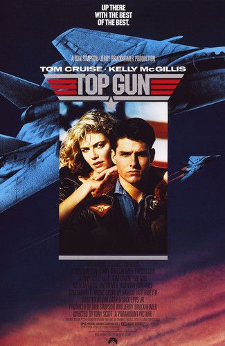 This is an image of Vintage Reproduction of Top Gun 295870