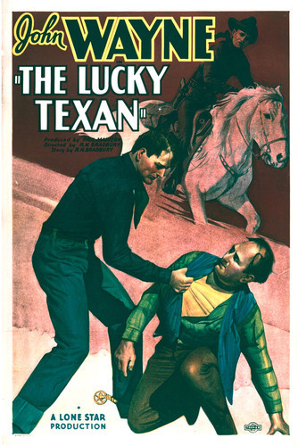 This is an image of Vintage Reproduction of The Lucky Texan 296873