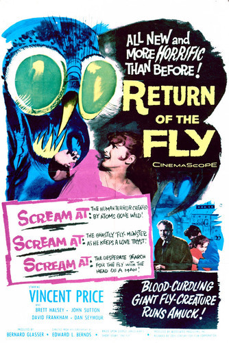 This is an image of Vintage Reproduction of Return of the Fly 297033