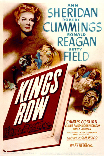 This is an image of Vintage Reproduction of Kings Row 297038