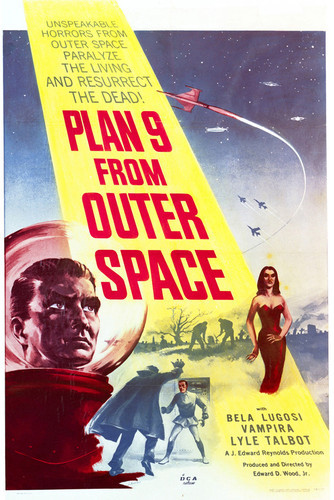 This is an image of Vintage Reproduction of Plan 9 from Outer Space 297046