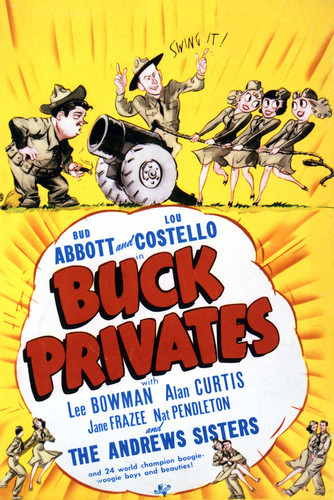 This is an image of Vintage Reproduction of Buck Privates 297052