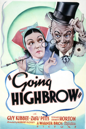 This is an image of Vintage Reproduction of Going Highbrow 297053