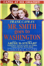 This is an image of Vintage Reproduction of Mr Smith Goes to Washington 296945