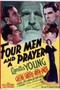 This is an image of Vintage Reproduction of Four Men and a Prayer 297058