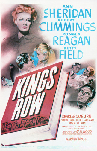 This is an image of Vintage Reproduction of Kings Row 297664