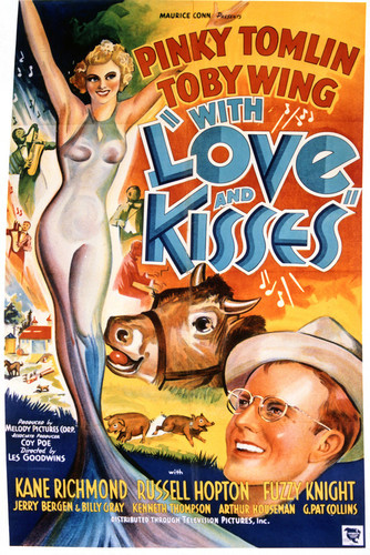 This is an image of Vintage Reproduction of With Love and Kisses 297074